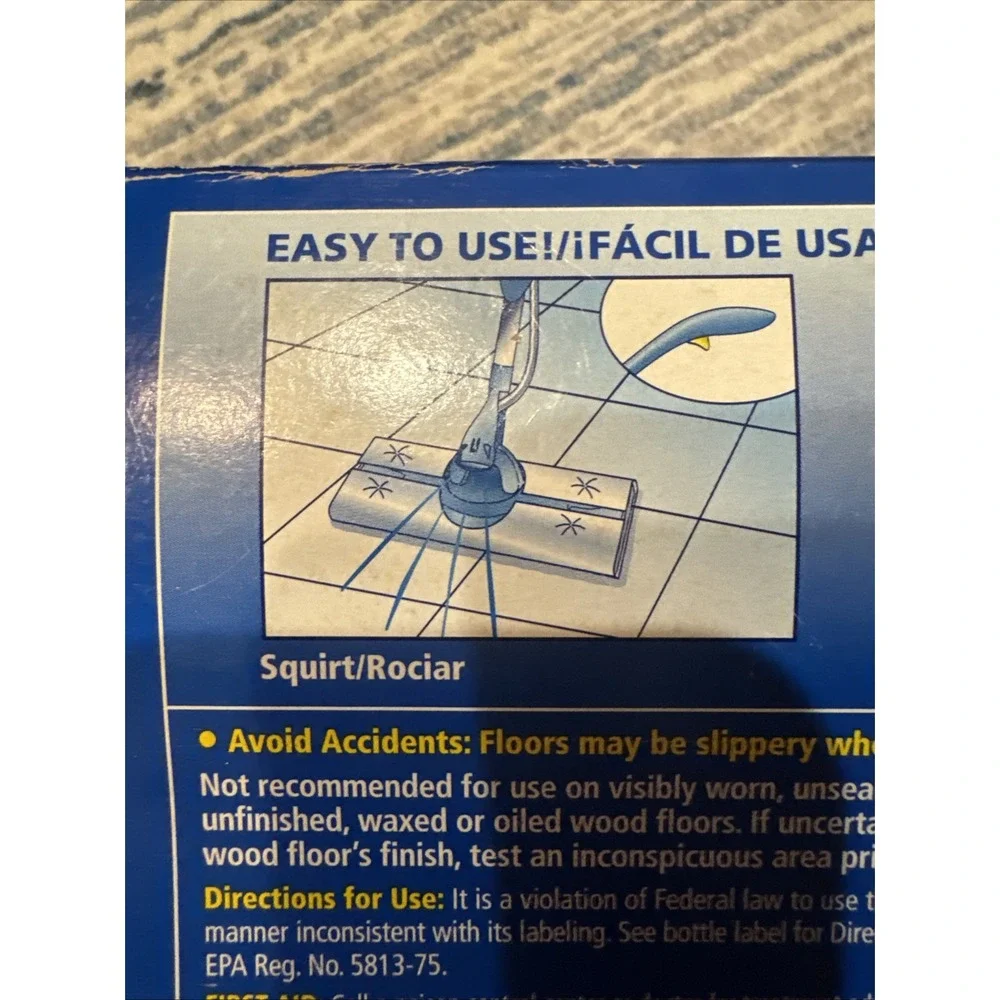 NEW Clorox ReadyMop Advanced Complete Mopping System in Box - Mop, Pads, Cleaner